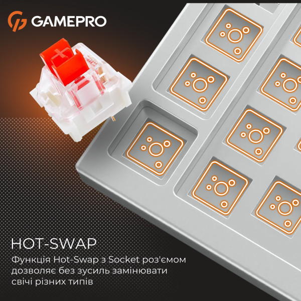 Фото - Клавиатура проводная игровая GamePro Genesis Infinity (MK130BW)