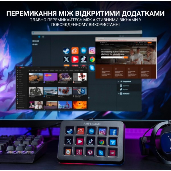 Фото - Пульт управления трансляцией Fifine Stream Deck D6
