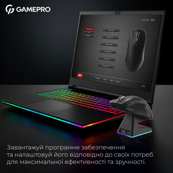 Фото - Миша бездротова ігрова GamePro Asgard Thor (GM023B)