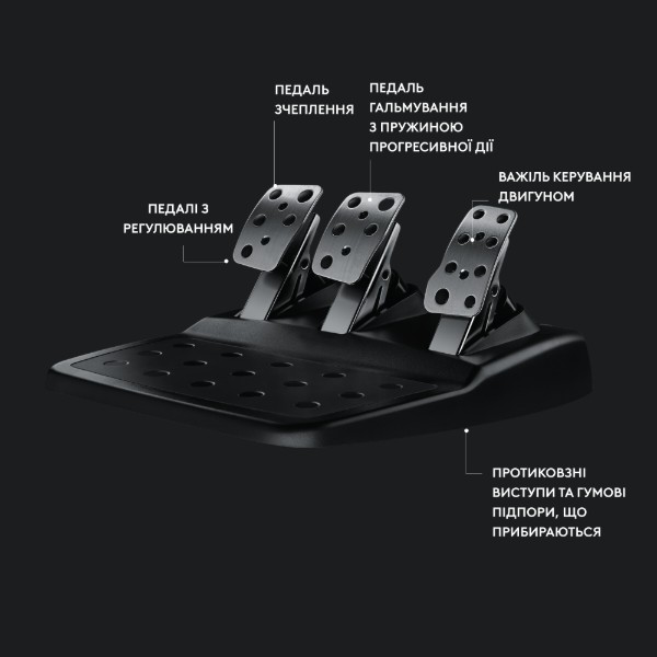 Фото - Кермо Logitech G29 Racing Wheel and Pedals for PS4/PS5 and PC + G321 Black (L991-000585)