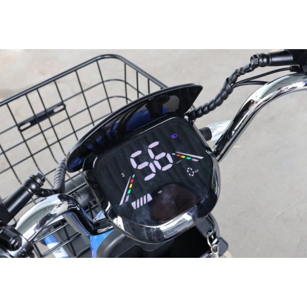 Фото - Електроскутер Maxxter RUNNER (Black-Blue)
