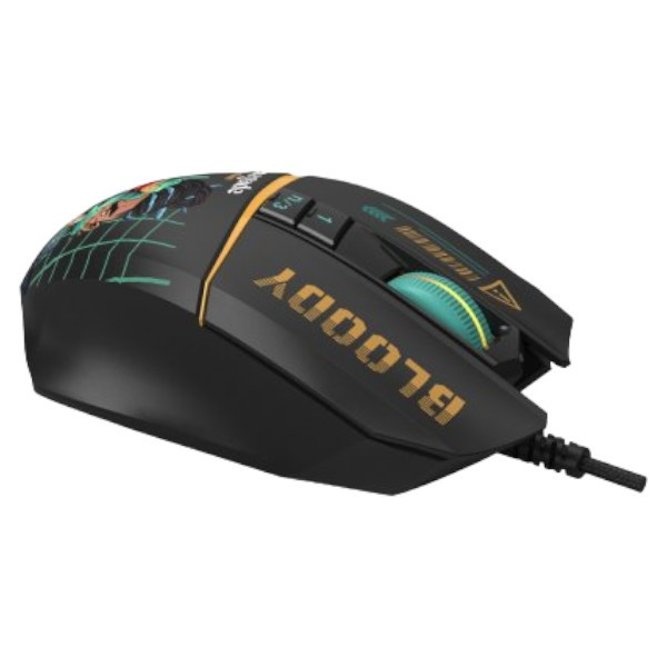Фото - Миша дротова ігрова Bloody W63 Max (Renegade Midnight)