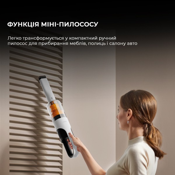 Фото - Уцінка - Пилосос ручний для дому Deerma DEM-T10W
