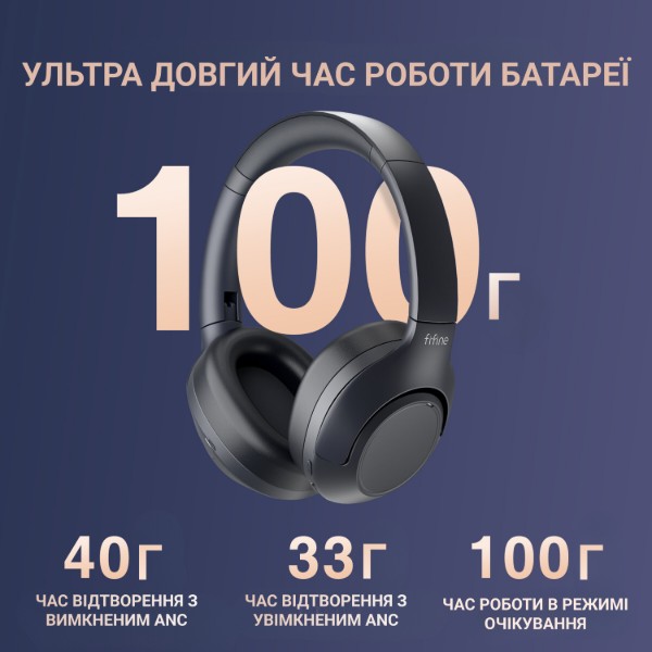 Фото - Гарнітура бездротова Fifine X3 Wireless Black