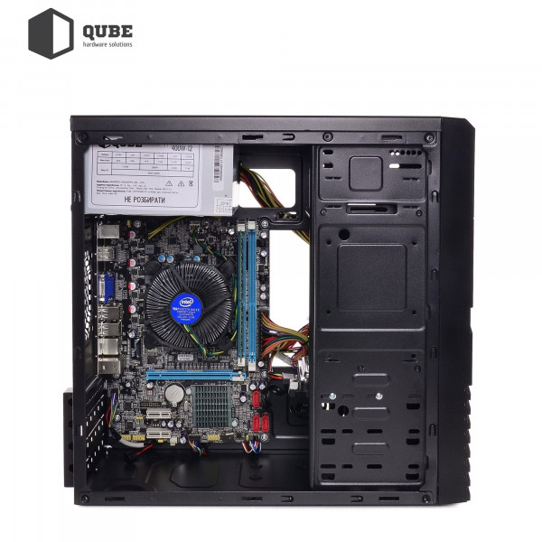 Фото - Системный блок QUBE QB i3 14100 B5 3241Win (i314100B53241Win)