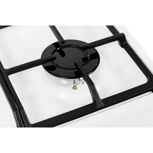 Фото - Плита газова Greta 1470-ГЭ/09А Біла (чавунна решітка)