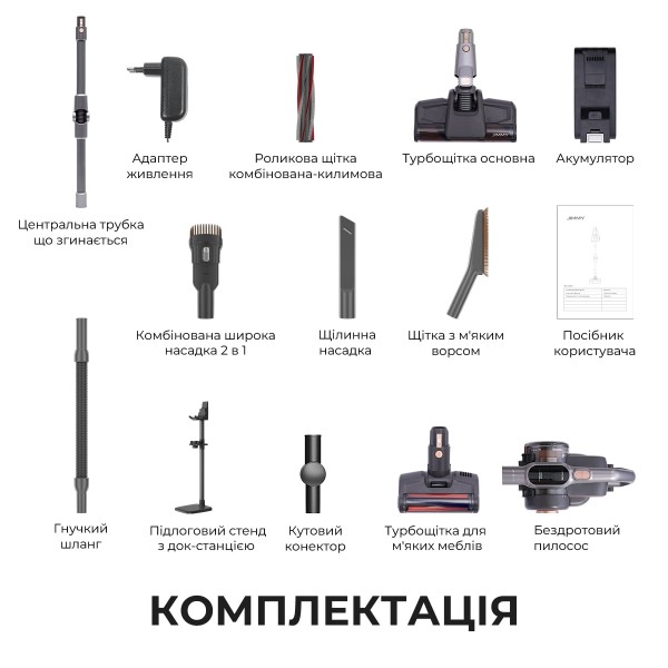 Фото - Пылесос ручной для дома JIMMY H10 PRO Hercules