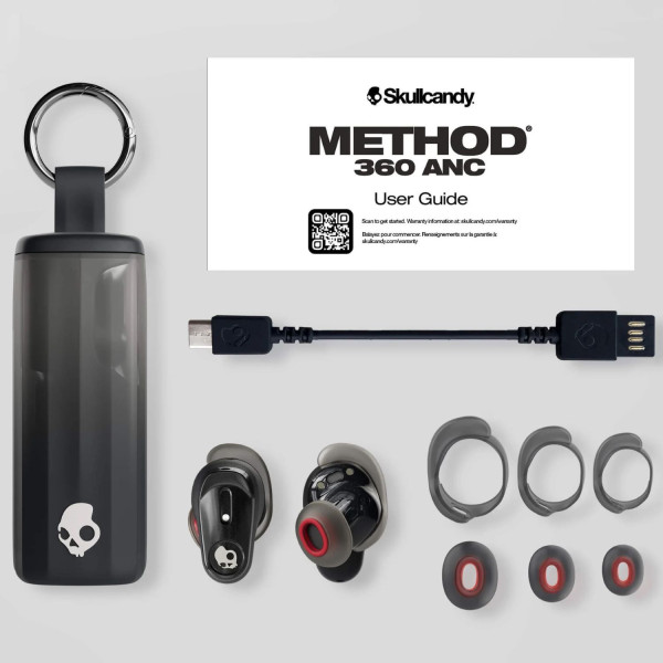 Фото - Навушники вкладиші бездротові TWS Skullcandy Method 360 ANC True wireless Plazma (S2MTW-T995)