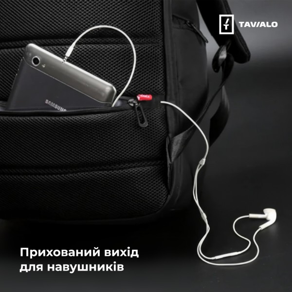 Фото - Рюкзак для ноутбуку Tavialo Smart TB20 20 л Black (TB20-124BL)