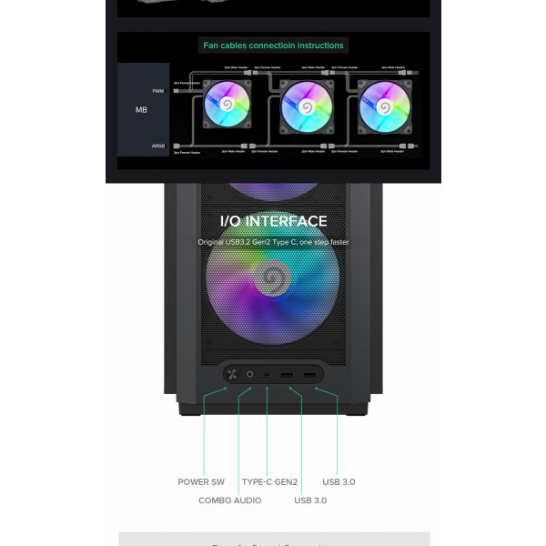 Фото - Корпус Gamemax F36 BK