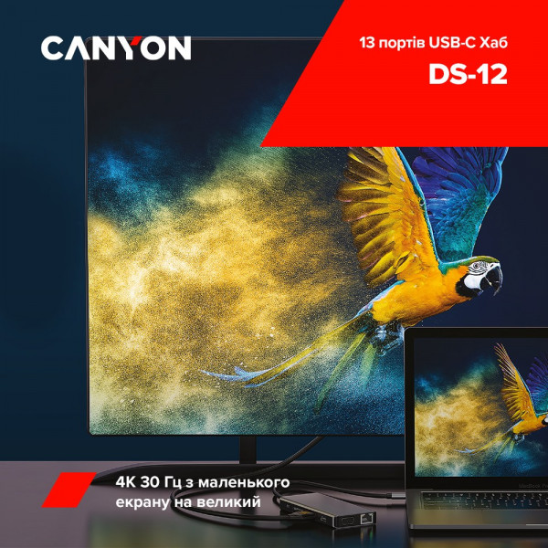 Фото - Хаб USB Canyon CNS-TDS12