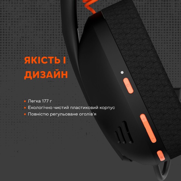 Фото - Гарнитура беспроводная игровая Canyon Ego GH-13 Wireless Gaming 7.1 Black (CND-SGHS13B)