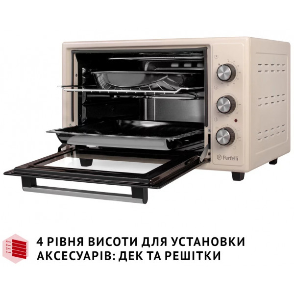 Фото - Піч електрична Perfelli SIERRA 37 IVORY