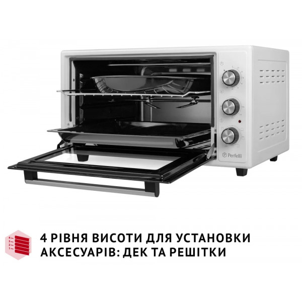 Фото - Піч електрична Perfelli SIERRA 48 WHITE