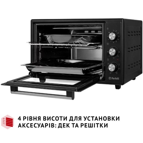 Фото - Печь электрическая Perfelli SIERRA 37 BLACK
