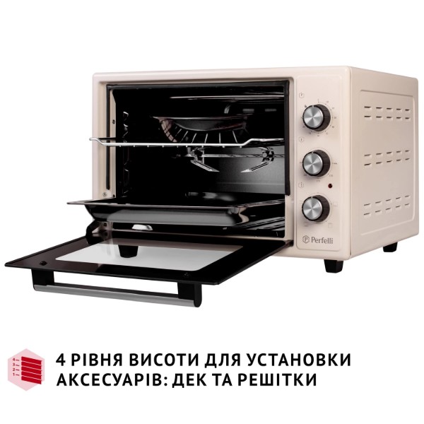 Фото - Піч електрична Perfelli MIRAGE 37 IVORY