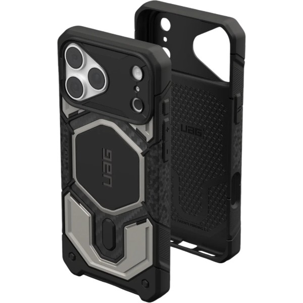 Фото - Чохол для смартфона UAG for iPhone 18 Pro Max, Monarch Pro Magsafe, Titanium (114568113636)