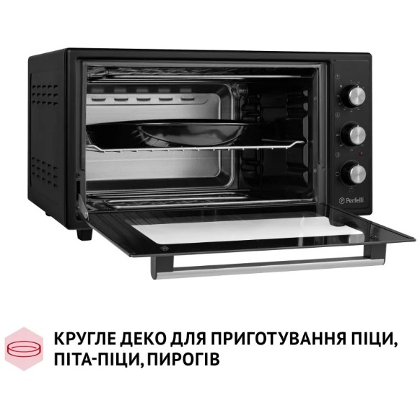 Фото - Печь электрическая Perfelli CLASSIC 48 BLACK