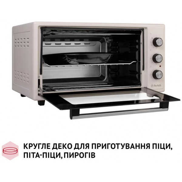 Фото - Піч електрична Perfelli CLASSIC 48 IVORY