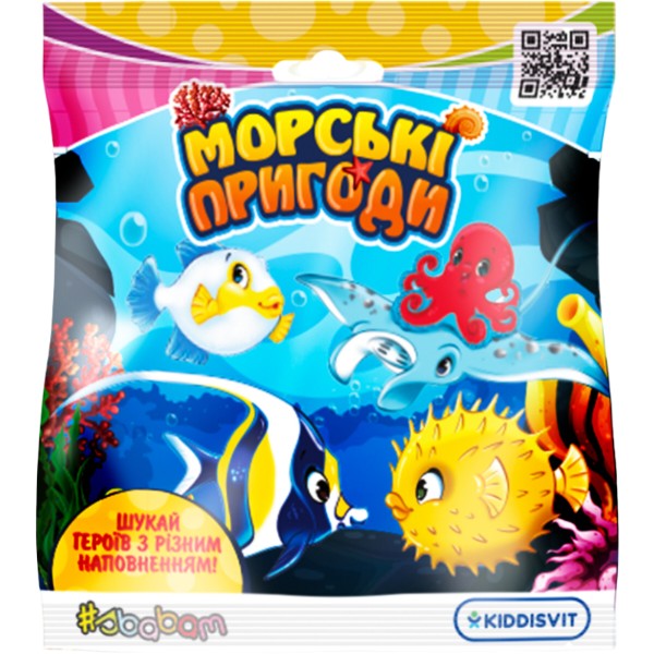 Фото - Стретч-антистрес #sbabam МОРСЬКІ ПРИГОДИ (в диспл.) (11/CN23)