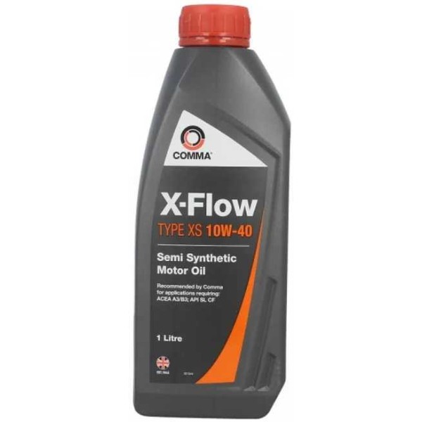 Фото - Масло для авто COMMA X-FLOW TYPE XS 10W-40 1л (XFXS1L) Фото - Масло для авто COMMA X-FLOW TYPE XS 10W-40 1л (XFXS1L)