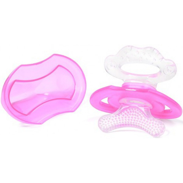 Фото - Прорізувач з охолодженням BabyOno Перші зубки Рожевий (1008/02) Фото - Прорізувач з охолодженням BabyOno Перші зубки Рожевий (1008/02)