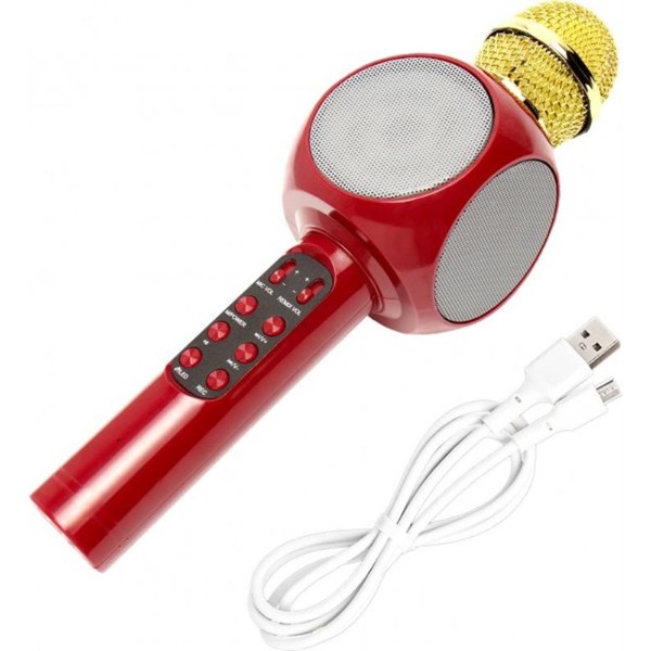 Фото - Микрофон вокальный беспроводной Optima Wster MK-2 Red