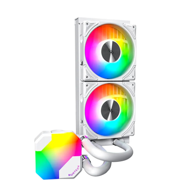 Фото - Водяная система охлаждения Montech HYPER FLOW ARGB 240 (W)