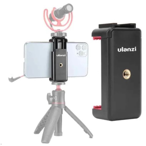 Фото - Штативна голівка Ulanzi Vijim Straight Type Cold Shoe Phone Mount Holder Black (UV-1764 ST-07)
