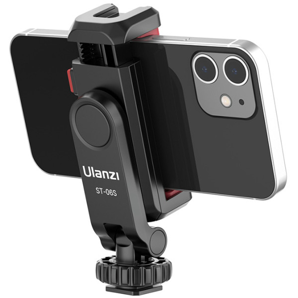 Фото - Штативна голівка Ulanzi Plastic Cell Phone Holder Black (UV-2575 ST-06S)