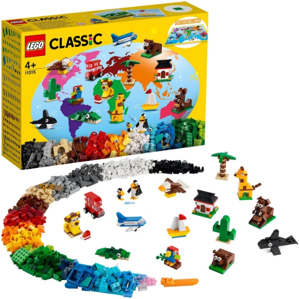 Фото - Конструктор LEGO Classic Навколо світу (11015) Фото - Конструктор LEGO Classic Навколо світу (11015)
