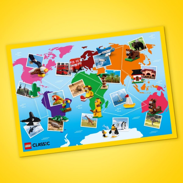 Фото - Конструктор LEGO Classic Навколо світу (11015)