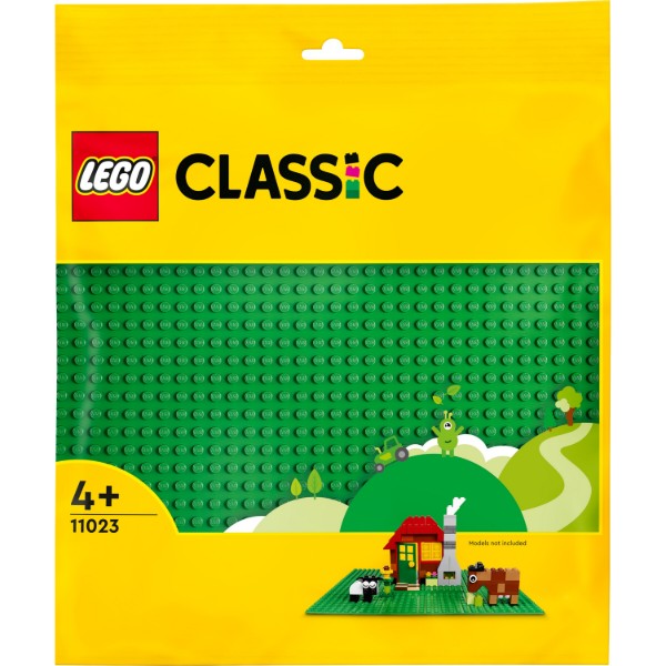 Фото - Конструктор LEGO Classic Базова пластина зеленого кольору (11023)