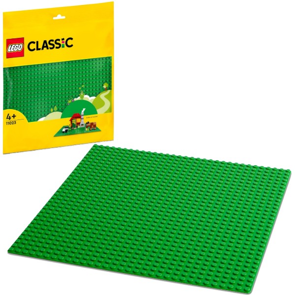 Фото - Конструктор LEGO Classic Базова пластина зеленого кольору (11023)