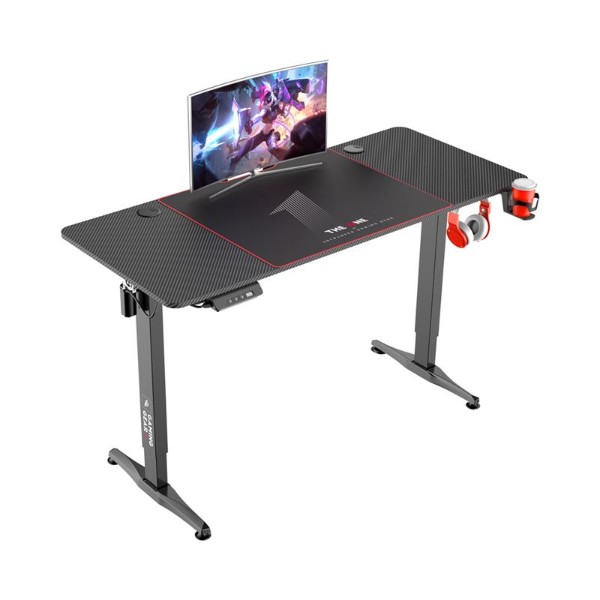 Фото - Стіл компьютерний 1stPlayer Moto-E 1460 Black