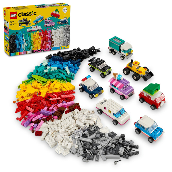 Фото - Конструктор LEGO Classic Творческие транспортные средства (11036)