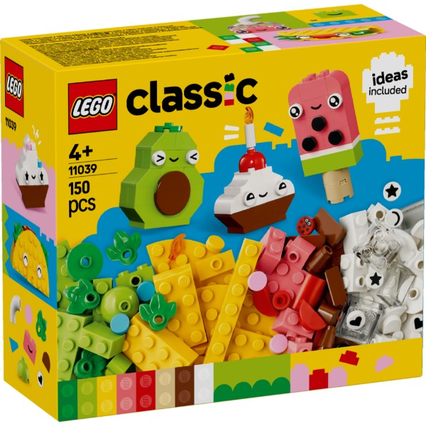 Фото - Конструктор LEGO Classic Творчі друзі з їжею (11039)