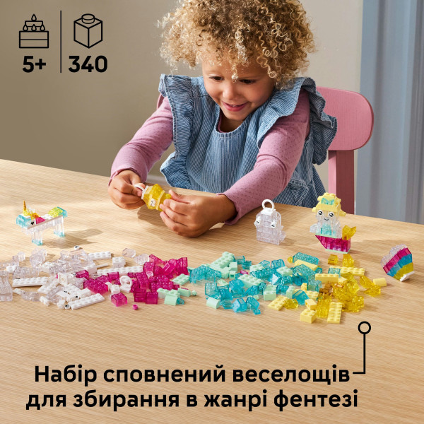 Фото - Конструктор LEGO Classic Волшебная прозрачная коробка (11040)