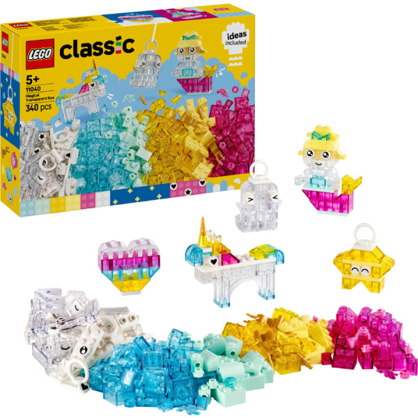 Фото - Конструктор LEGO Classic Волшебная прозрачная коробка (11040)