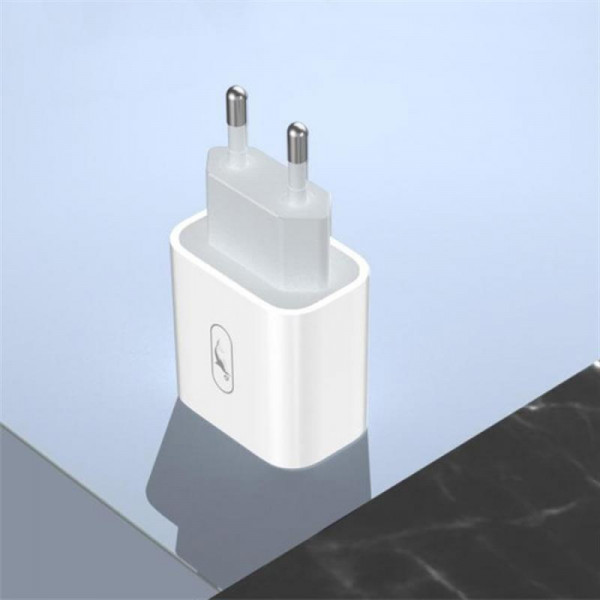 Фото - Мережевий зарядний пристрій SkyDolphin SC20 PD+QC3.0 (2USB, 3A) White (MZP-000121)