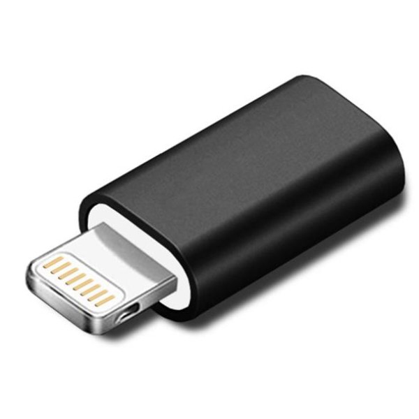 Фото - Перехідник XOKO microUSB-Lightning Black (XK-AC005-BK)