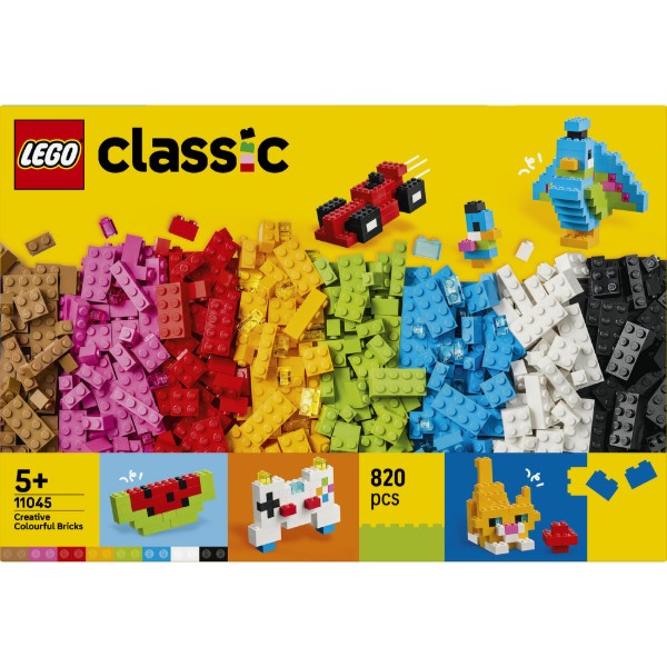 Фото - Конструктор LEGO  Classic Креативні барвисті кубики (11045)