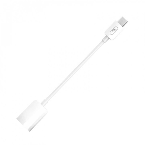 Фото - Перехідник SkyDolphin OT03 OTG microUSB - USB White (ADPT-00019)