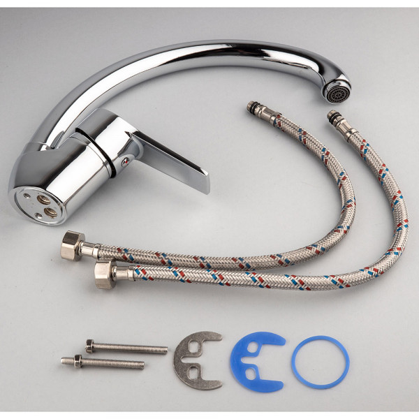 Фото - Кухонний змішувач GH Lydia Хром (21.10.132)