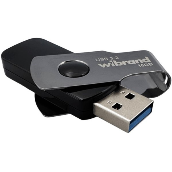 Фото - Флеш USB Wibrand USB 3.2 Gen1 Lizard 16GB Black (WI3.2/LI16P9B)