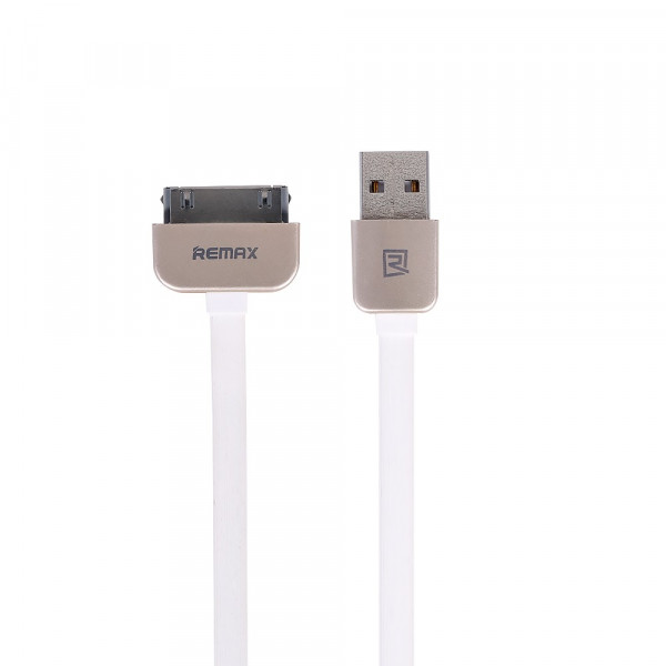 Фото - Кабель синхронизации данных Remax King Kong iPhone 4/4s 30 pin RC-D002i4 1 m White (6954851220886)