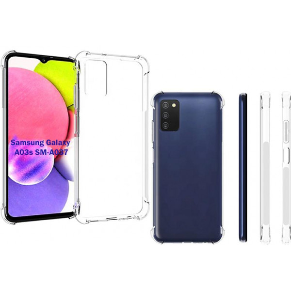 Фото - Чехол для смартфона BeCover Anti-Shock for Samsung Galaxy A03s SM-A037 Clear (706959)