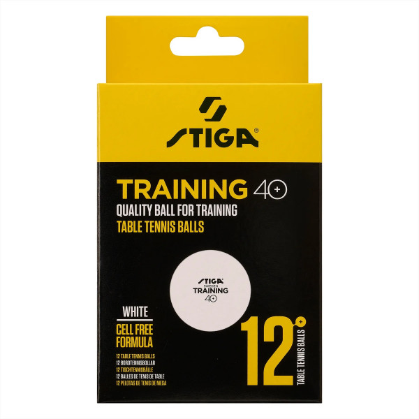 Фото - Набір м'ячів для настільного тенісу Stiga Training ABS 12 шт. (1110-2610-12)