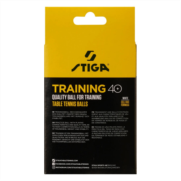 Фото - Набір м'ячів для настільного тенісу Stiga Training ABS 12 шт. (1110-2610-12)