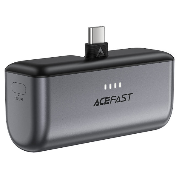 Фото - Батарея мобільна AceFast M9-5000 PD20W Black (6974316283201)